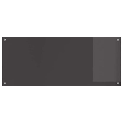 Küchenrückwand Dunkelgrau 120 x 50 x 0,6 cm Gehärtetes Glas