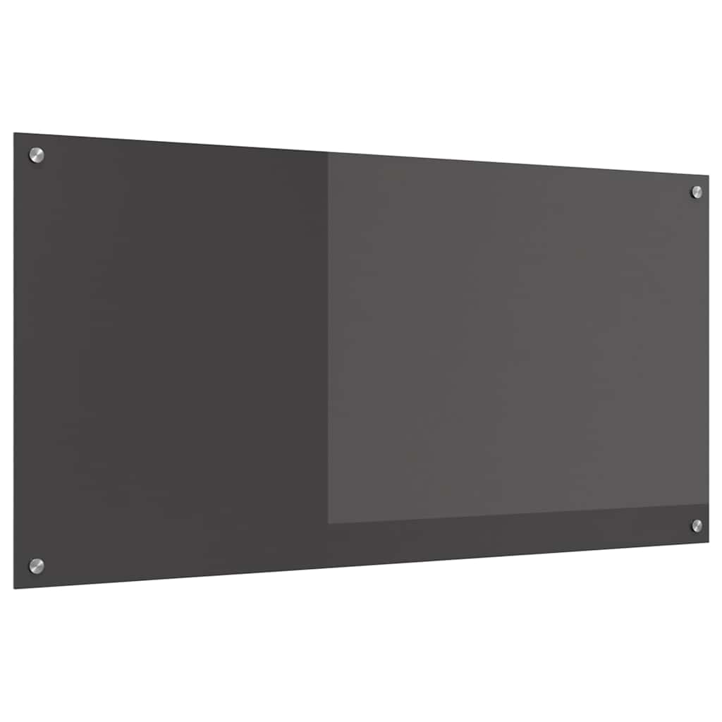 Küchenrückwand Dunkelgrau 120 x 60 x 0.6 cm