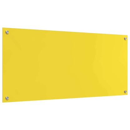 Küchenrückwand Gelb 110 x 50 x 0.6 cm