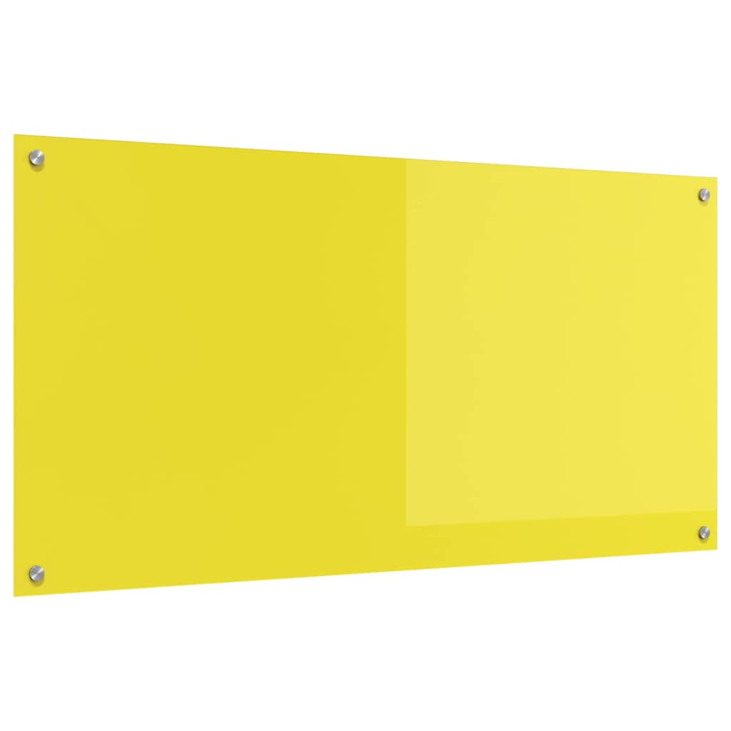Küchenrückwand Gelb 120 x 60 x 0.6 cm