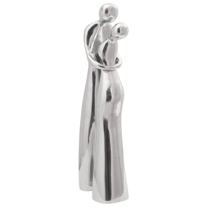 Skulptur Silber 10 x 16 x 49 cm Aluminium