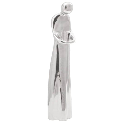 Skulptur Silber 10 x 16 x 49 cm Aluminium