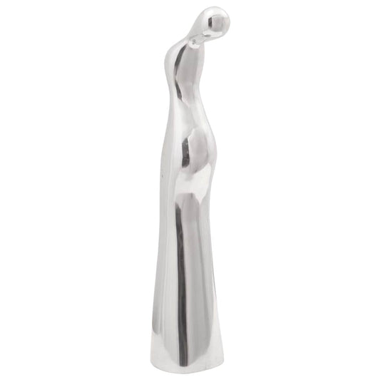 Skulptur Silber 10 x 16 x 49 cm Aluminium