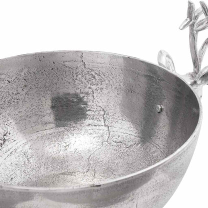 Tasse Silber 62 x 35 x 33 cm Aluminium