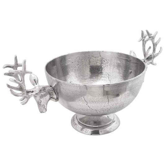 Tasse Silber 62 x 35 x 33 cm Aluminium