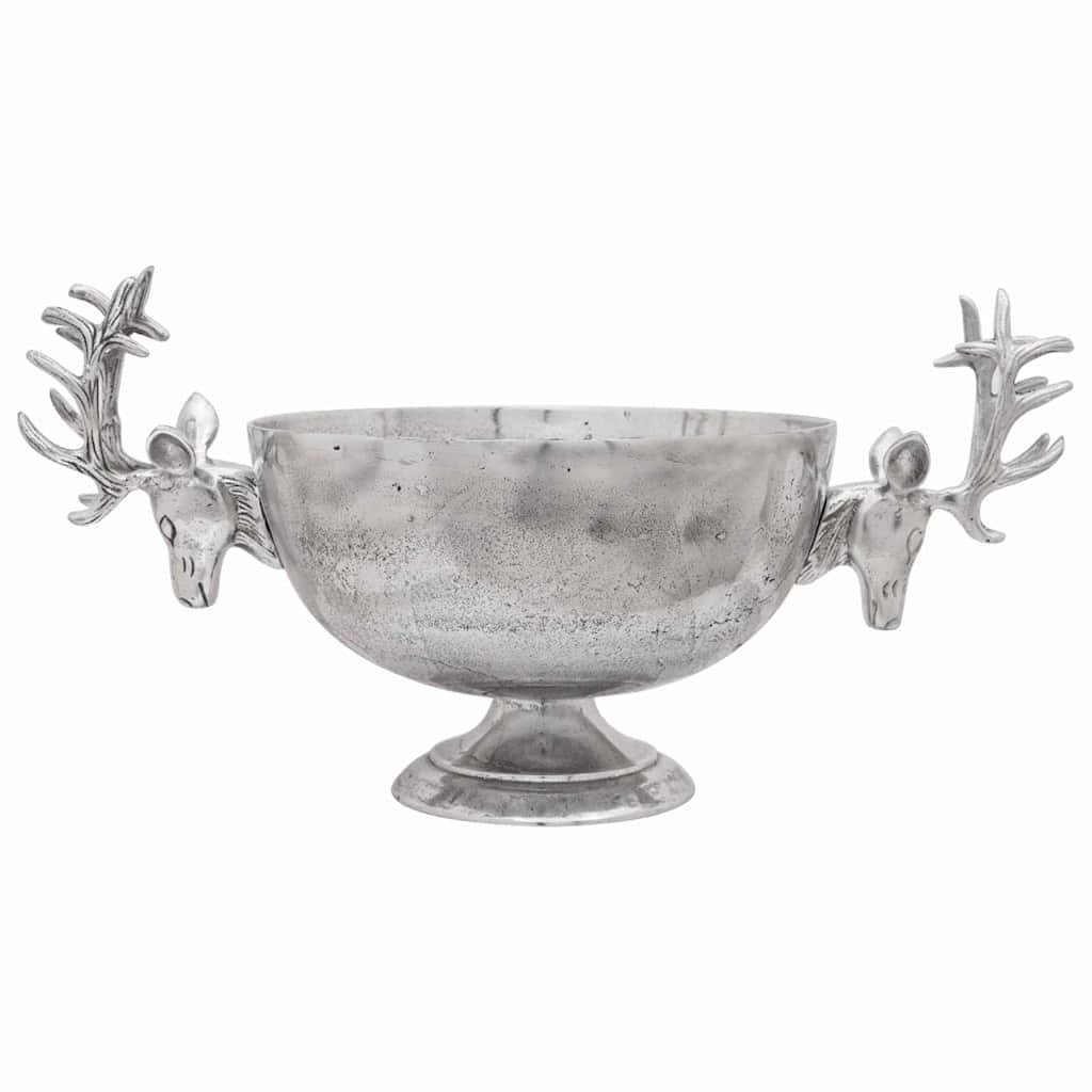 Tasse Silber 62 x 35 x 33 cm Aluminium