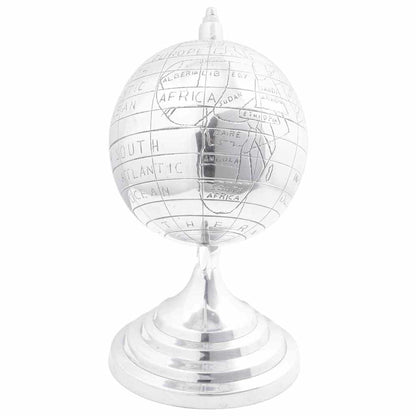 Skulptur Silber Aluminium