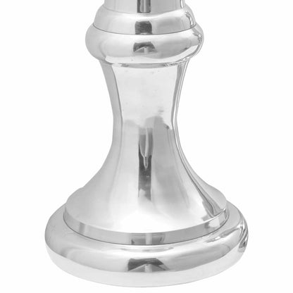 Skulpturen 2 pcs Silber Aluminium