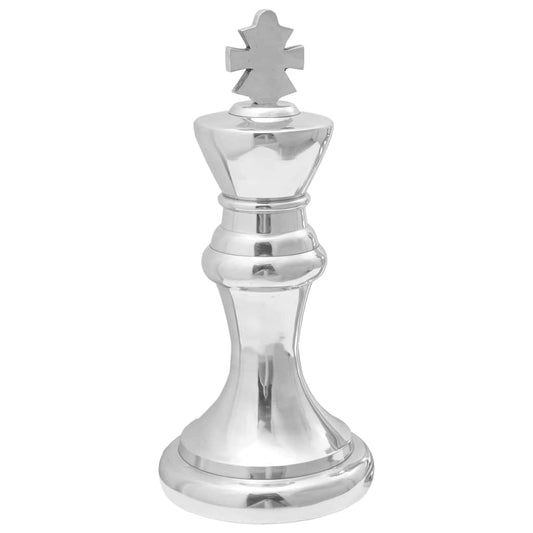 Skulpturen 2 pcs Silber Aluminium