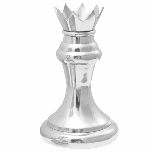Skulpturen 2 pcs Silber Aluminium