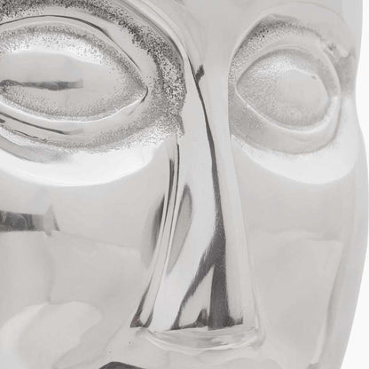 Hocker Silber Aluminium