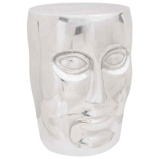 Hocker Silber Aluminium