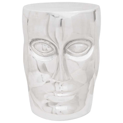 Hocker Silber Aluminium