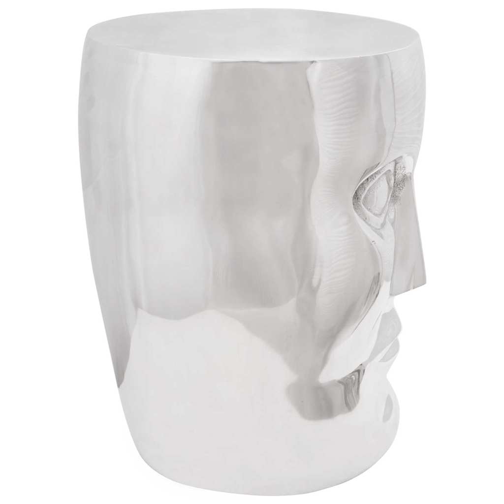 Hocker Silber Aluminium