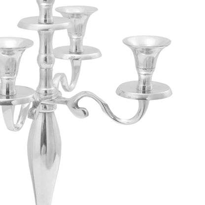 Kerzenhalter Silber 29 x 29 x 40 cm Aluminium