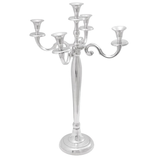 Kerzenhalter Silber 39 x 39 x 60 cm Aluminium