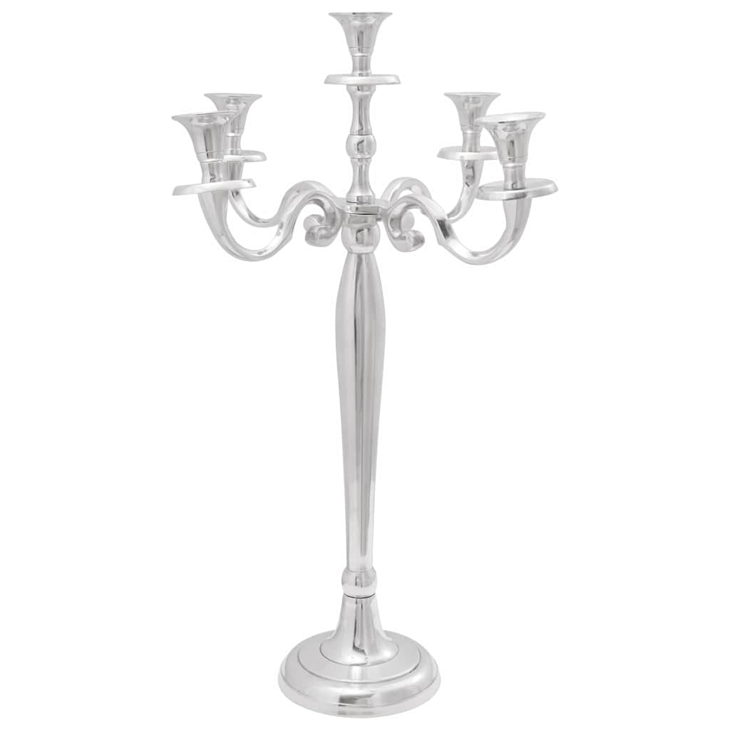 Kerzenhalter Silber 39 x 39 x 60 cm Aluminium