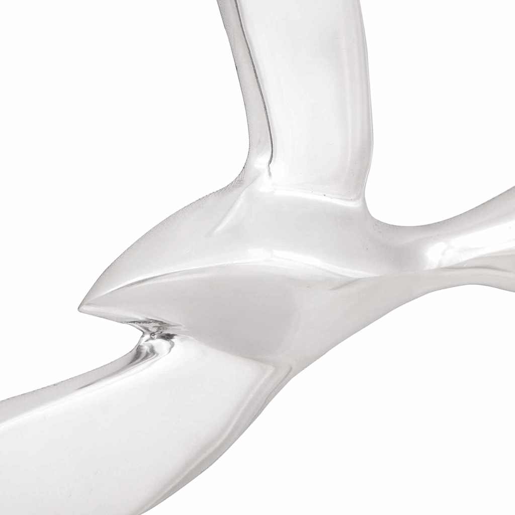 Möwe 2 pcs Silber Aluminium