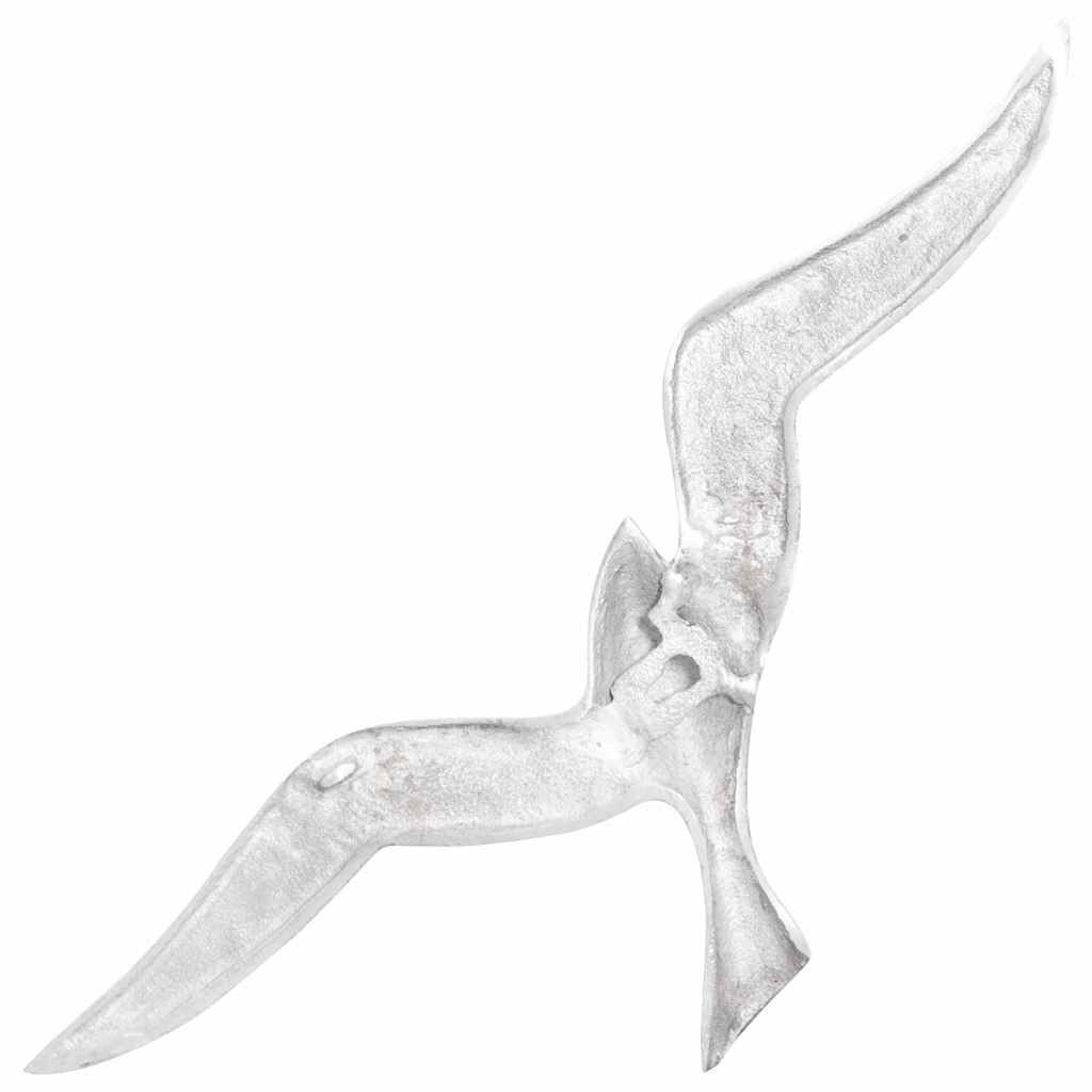 Möwe 2 pcs Silber Aluminium