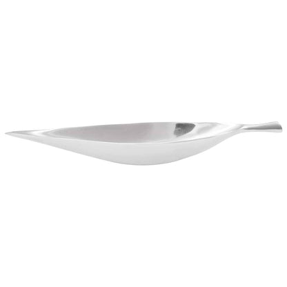 Obstkorb Silber 60 x 15 x 8 cm Aluminium