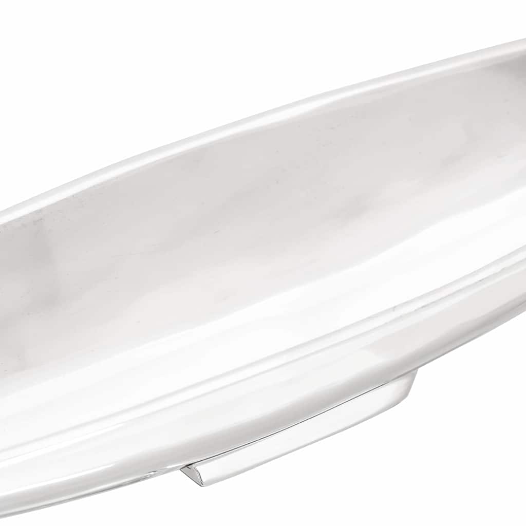 Obstkorb Silber 54 x 9 x 10 cm Aluminium