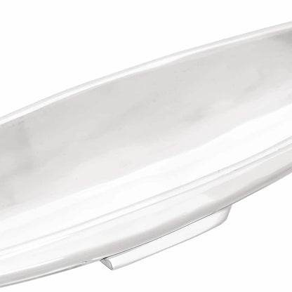 Obstkorb Silber 54 x 9 x 10 cm Aluminium
