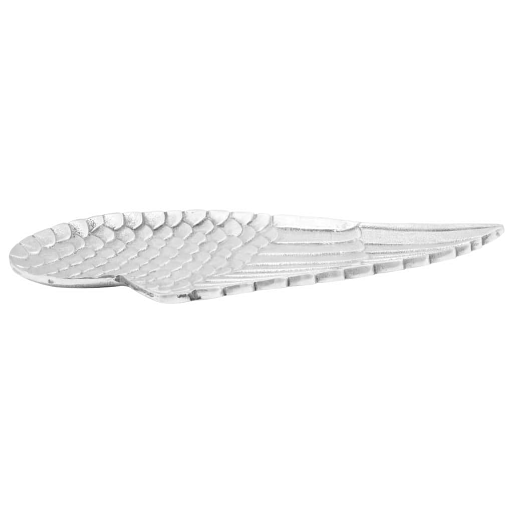 Obstkorb 2 pcs Silber 40 x 18 x 4 cm Aluminium