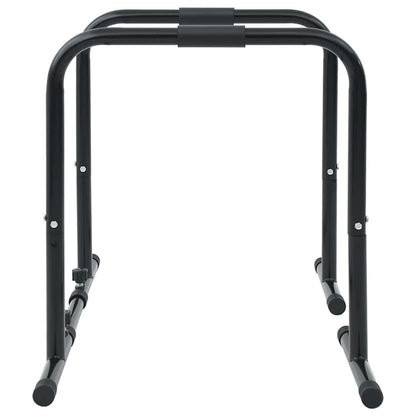 Dip-Stange Schwarz 116 x 66 x 74.5 cm Pulverbeschichteter Stahl