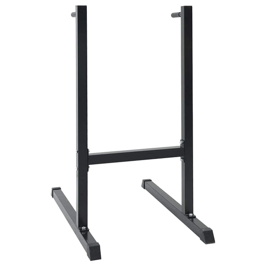 Dip Station Schwarz 104 x 66,5 x 122 cm
