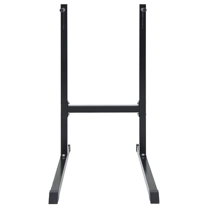 Dip Station Schwarz 104 x 66,5 x 122 cm