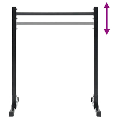 Dip-Stationen 2 pcs Schwarz 109 x 90 x 105 cm