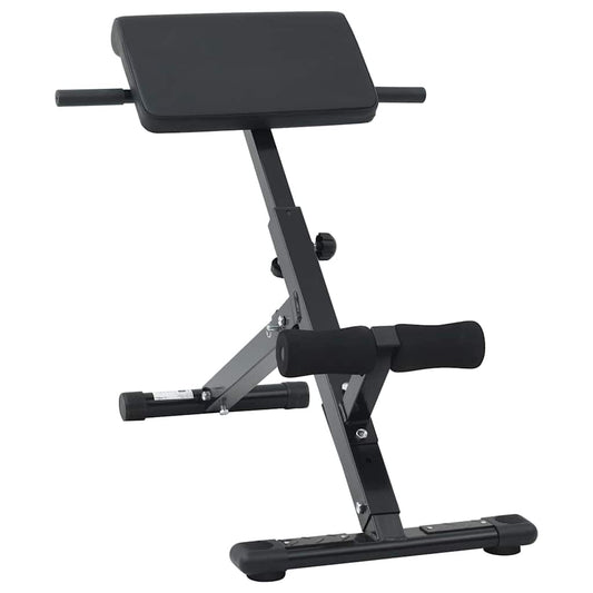 Hyperextensionsbank Schwarz 101 x 70 x 71 cm