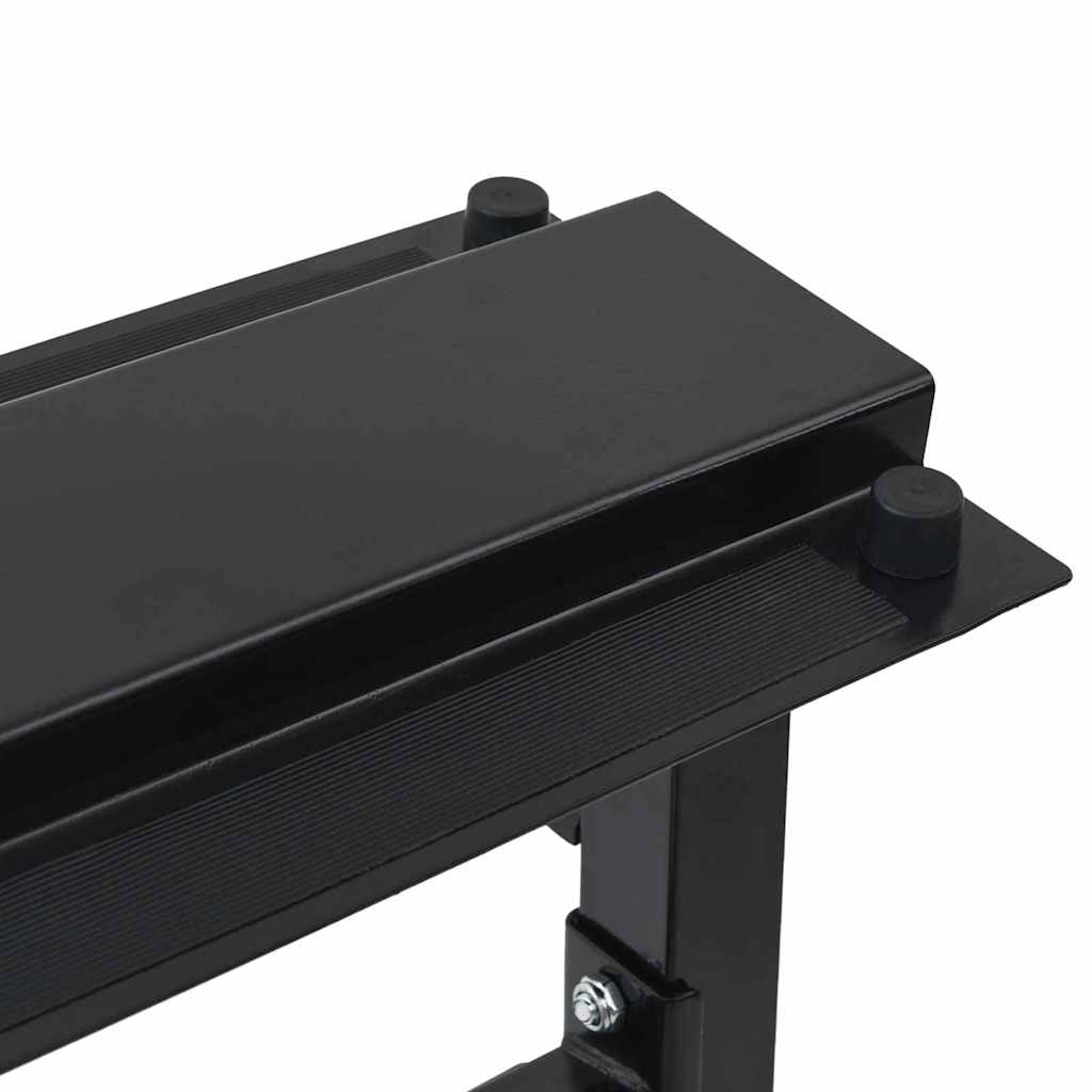 Hantel Rack Schwarz 99 x 45 x 95.5 cm Pulverbeschichteter Stahl