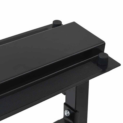 Hantel Rack Schwarz 99 x 45 x 95.5 cm Pulverbeschichteter Stahl
