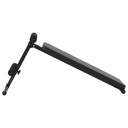 Bauchtrainer Schwarz 124 x 33.5 x 55 cm