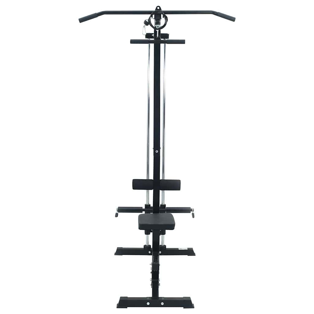 Latzugmaschine Schwarz 110 x 70 x 187 cm