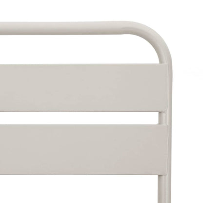 Garten Klappstuhl 2 pcs Beige 55 x 56,5 x 91cm Stahl