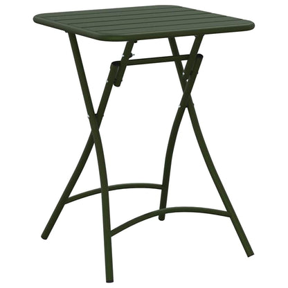 Gartentisch Dunkelgrün 55 x 55 x 73 cm