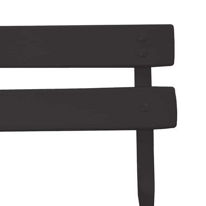 Garten Klappstuhl Falten 2 pcs Anthrazit 42 x 46 x 82cm Stahl