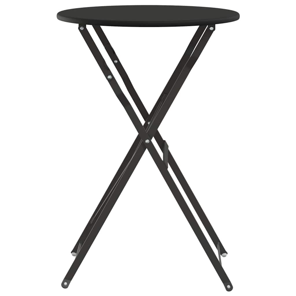 Bistrotisch Anthrazit Ø50x71 cm Pulverbeschichteter Stahl