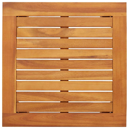 Garten-Sofa-Set 3 pcs Braun 45 x 45 x 38cm Massivholz Akazie