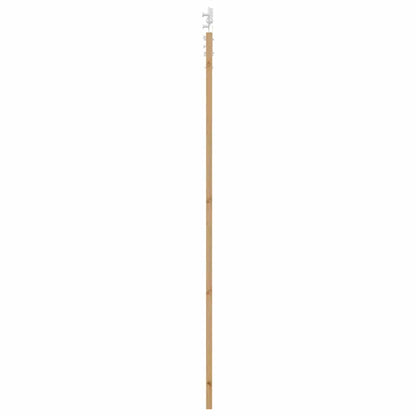 Schiebetür Manuell Natur und Weiß 83 x 232 cm