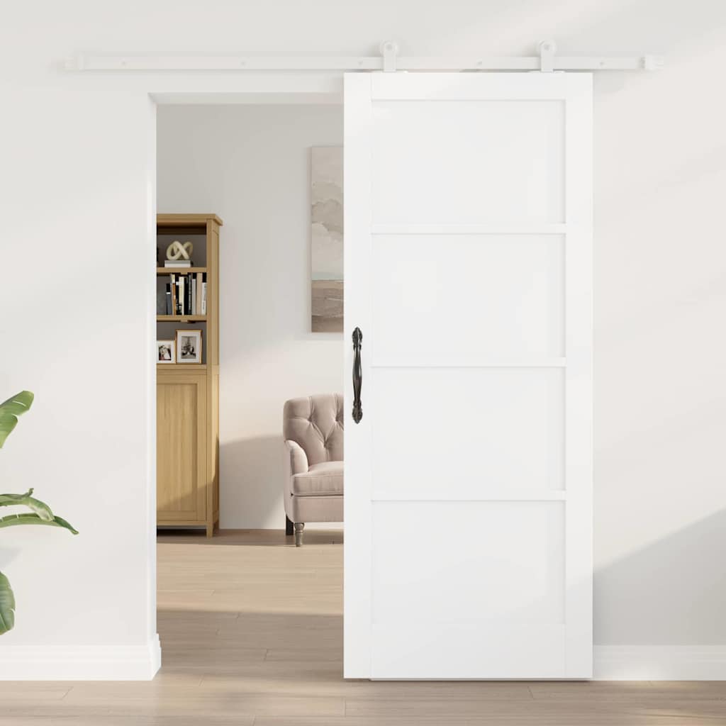 Schiebetür-Set ORKDAL Weiß 83 x 202 cm