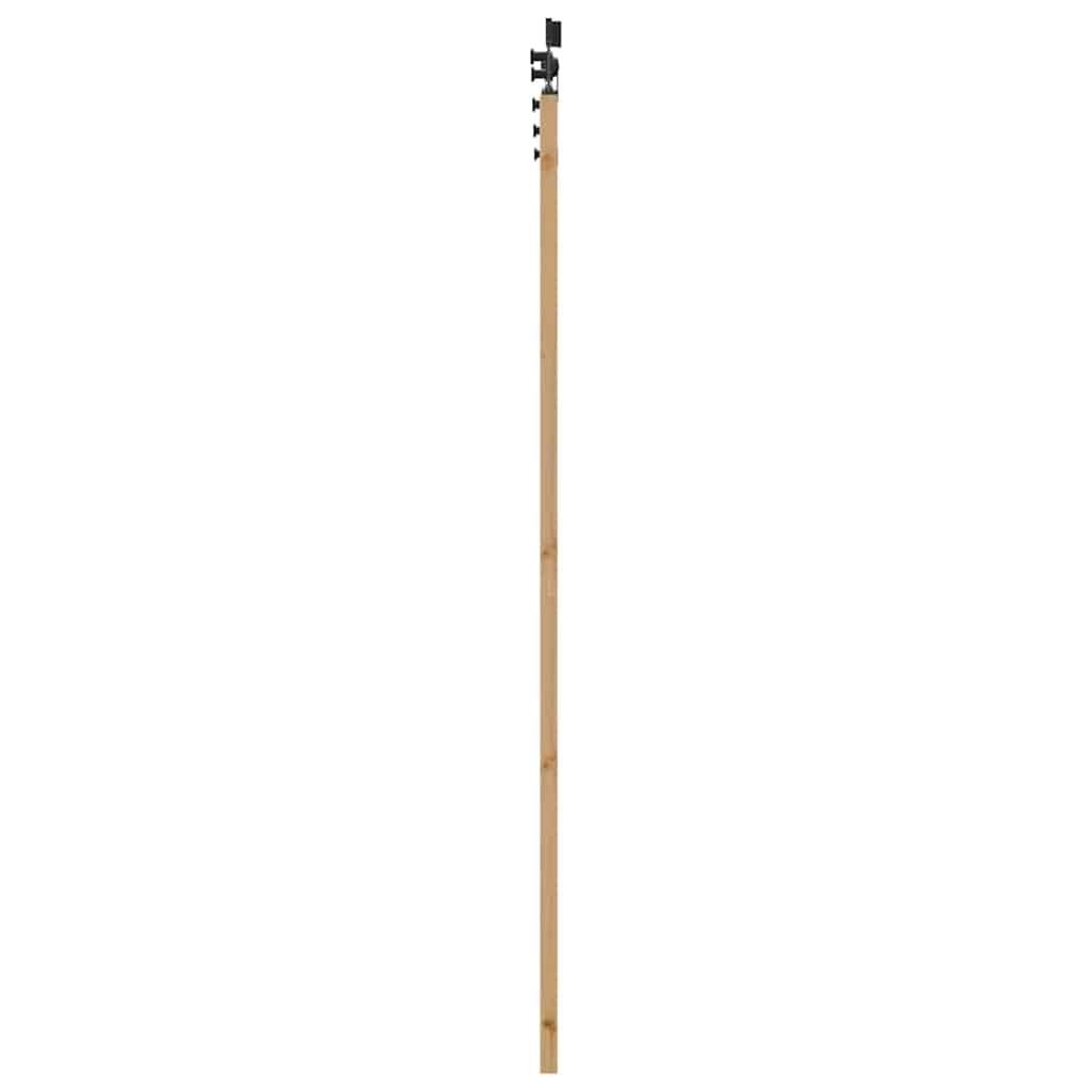 Schiebetür ORKDAL Natur und Schwarz 83 x 211 cm