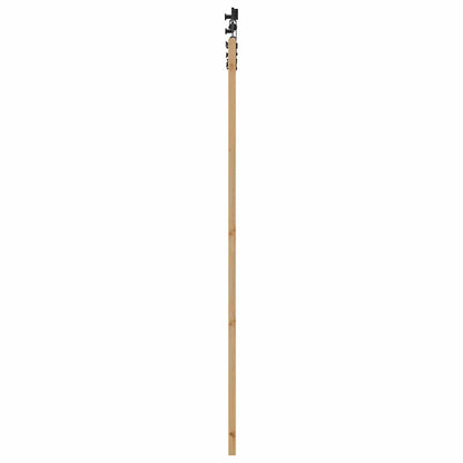 Schiebetür Natur und Schwarz 83 x 211 cm