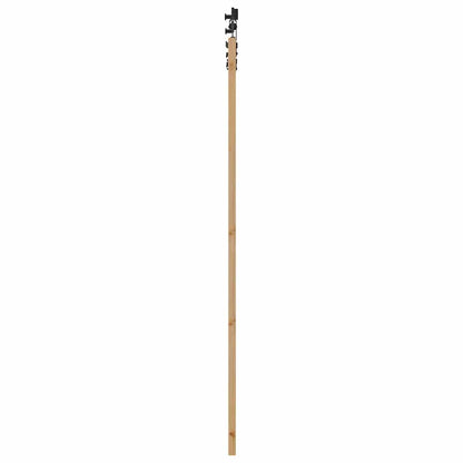 Schiebetür Natur und Schwarz 86 x 211 cm