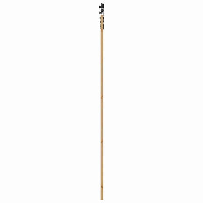 Schiebetür Natur und Schwarz 83 x 232 cm