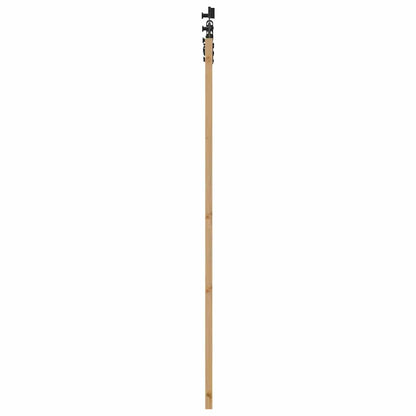 Schiebetür-Set Sonstiges ORKDAL Natur und Schwarz 86 x 198,5 cm