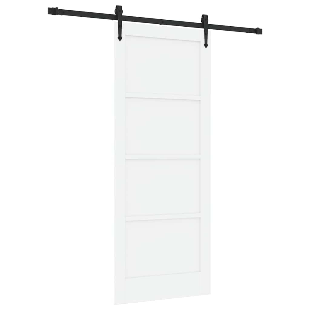 Schiebetür Sonstiges ORKDAL Weiß und Schwarz 83 x 202 cm