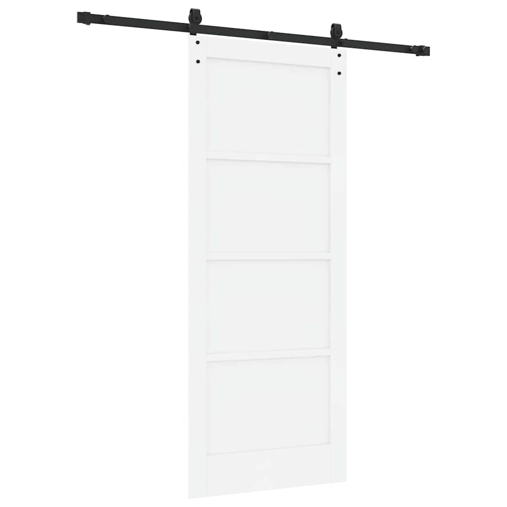 Schiebetür Sonstiges ORKDAL Weiß und Schwarz 83 x 202 cm